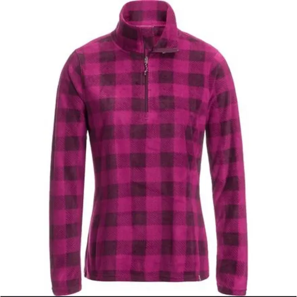 Avalanche Womens Fleece Pullover Size M Quarter Zip Gorp Outdoor Cabin Après Ski - Image 3