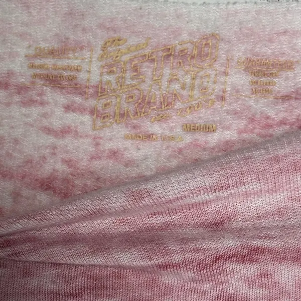 Retro‎ Brand Maryland Terrapins Sweatshirt Medium Red White Burnout Scoop Neck - Image 7