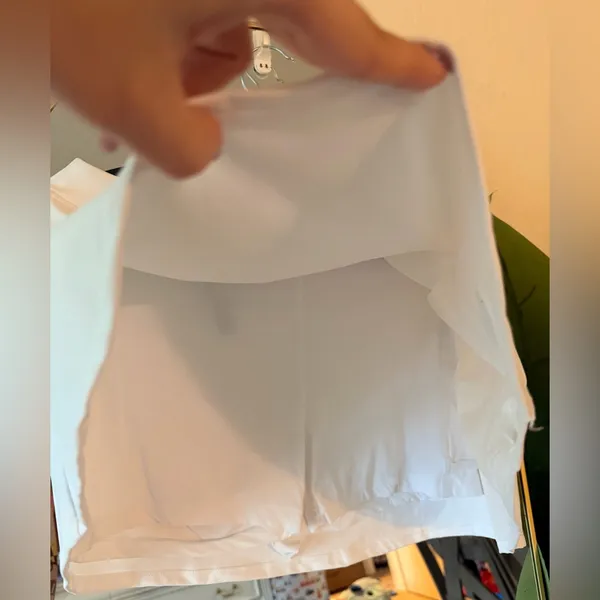 Vuori White Mini Skirt - Image 6