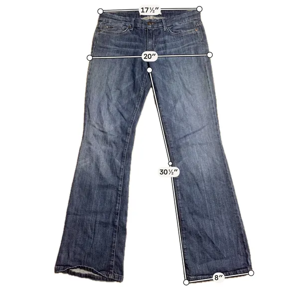 Joes Jeans Womens Size 28 Medium Wash Blue Denim Bootcut Jeans Classic Fit‎ - Image 3