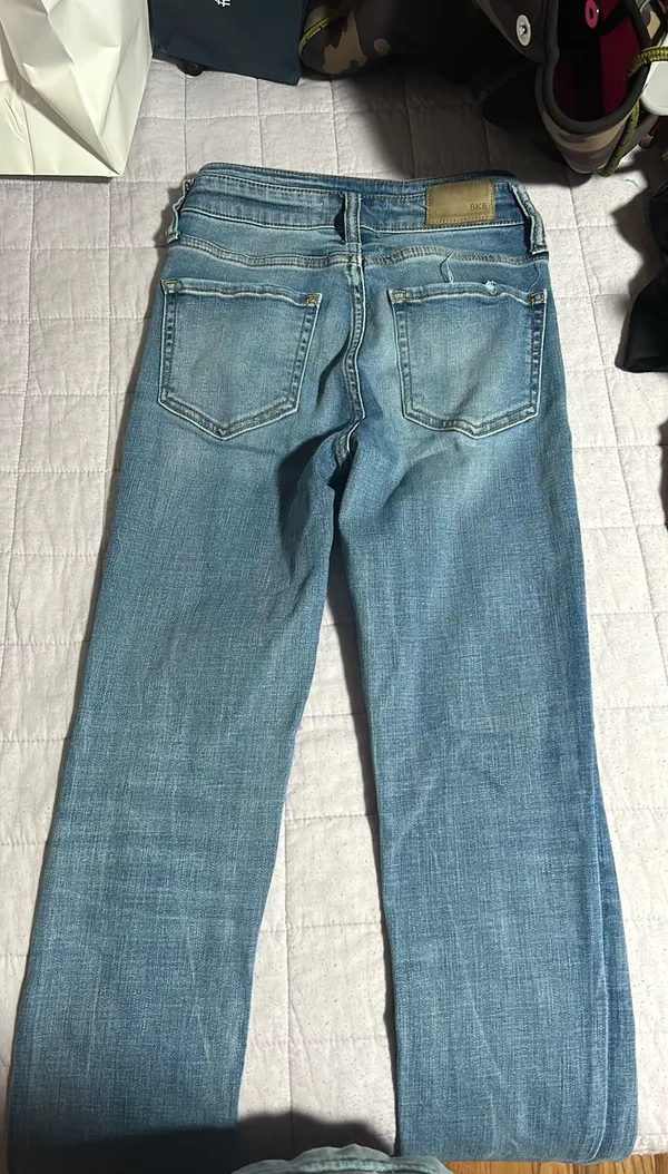 Buckle Skinny Jeans - Image 2