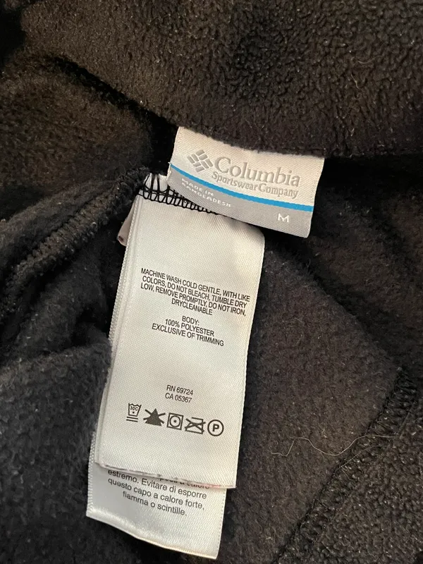 Columbia Vest Womens Medium Outdoors Full Zip - Image 7