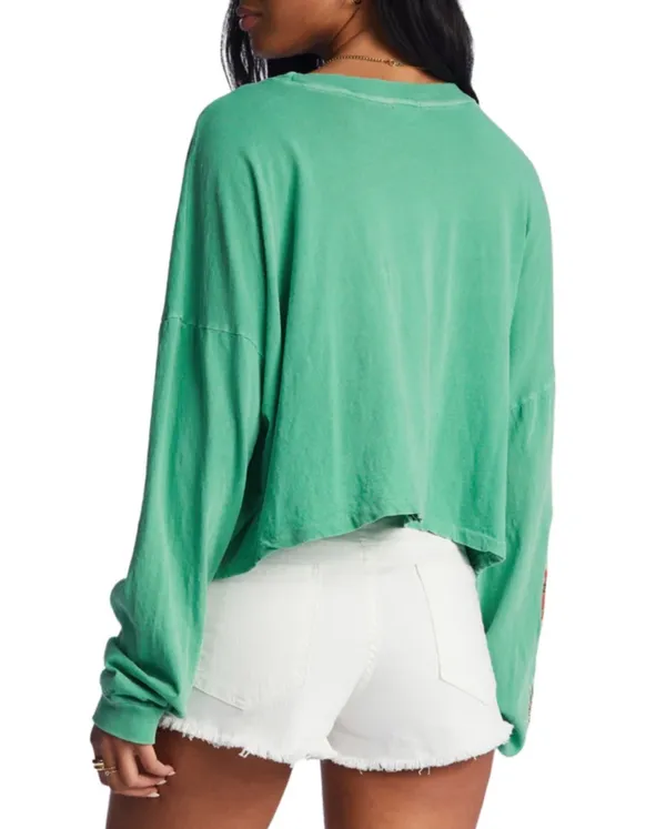Billabong Crop Long Sleeve Shirt - Image 3