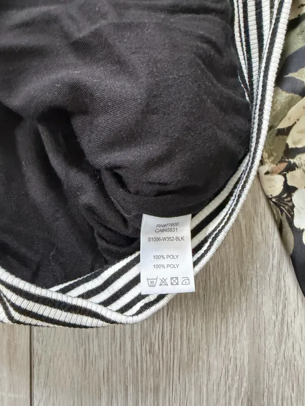 Anthropologie Saltwater Luxe Los Angeles Floral Silky Bomber size small - Image 9