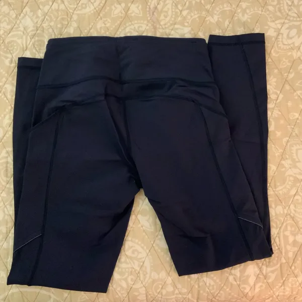 Lululemon Athletica Navy Leggings - Image 2