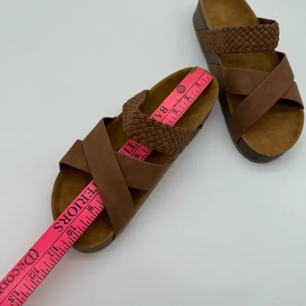 New. Brown Sandals for Women – Soft Cushioned Soles, Casual Warm Weather Wear - Image 15