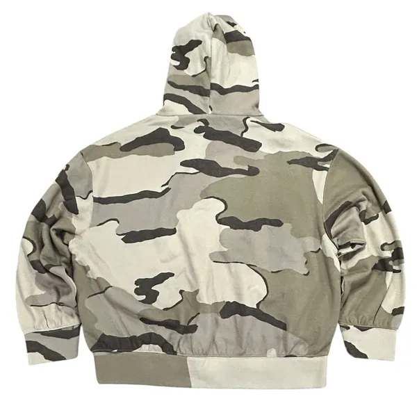 Urban Outfitters Out From Under Camo Hoodie Cropped Oversized Streetwear Y2K - Image 2