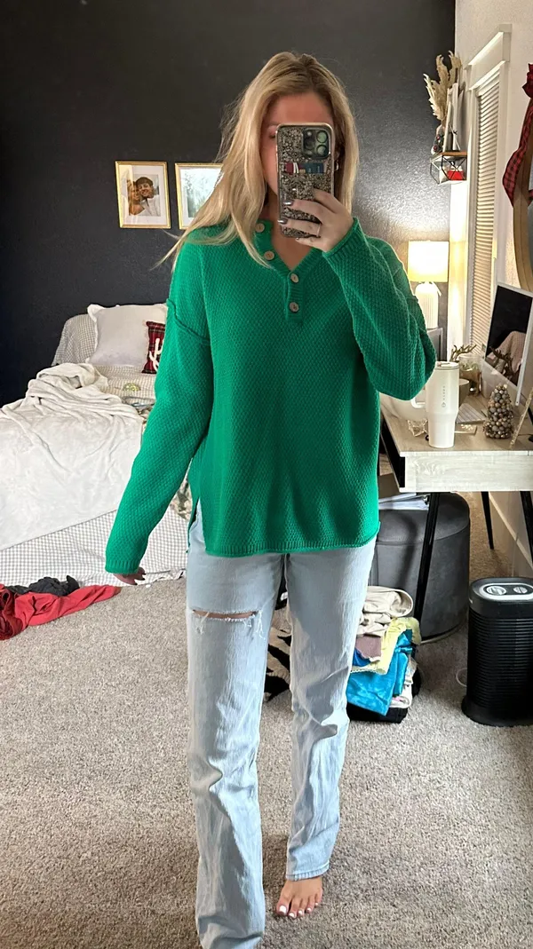 Green Boutique Sweater - Image 3