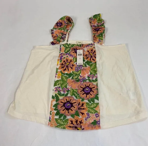 Anthropologie Embroidered Tank Top - Image 4
