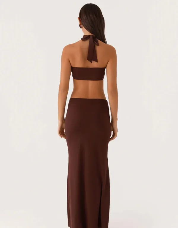 Peppermayo elinor brown maxi dress  - Image 3
