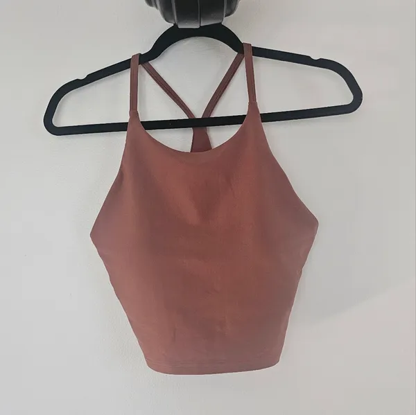 Brown Old Navy Size Medium Workout Tank - Image 2