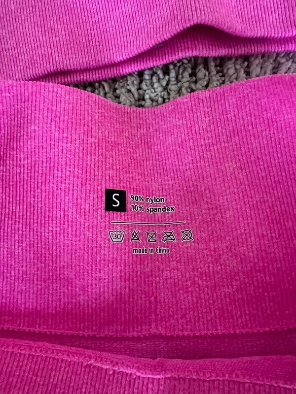 Amazon Pink workout set Size S #fitness #gymwear - Image 3