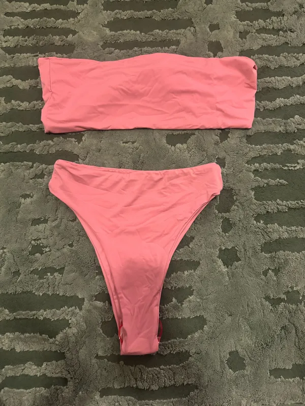 437 Bikini Set Rose Pink - Image 4