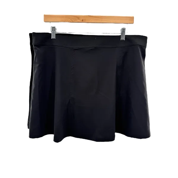 RipSkirt Hawaii‎ Wrap Skirt XL Black A-Line Cover Up Quick Dry Travel Beachwear - Image 3