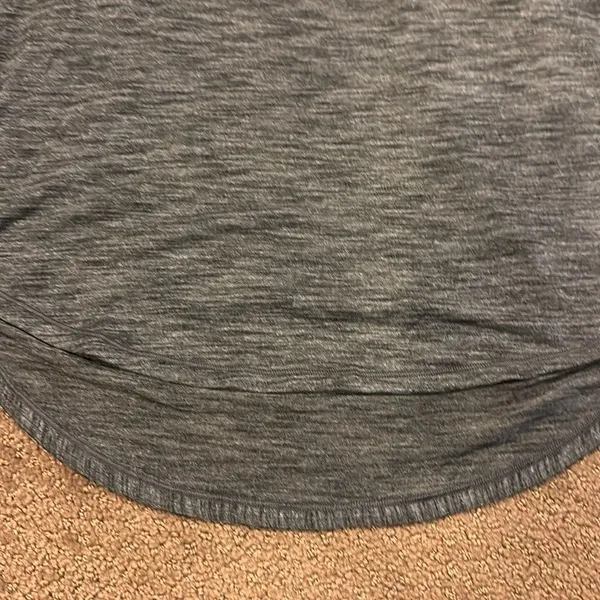 Lululemon Women’s Grey Raise the Barre Tank Top with Strappy Built in Sports Bra - Image 2