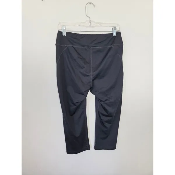 Under Armour Fitted Capri Leggings University Of Utah Utes Black Running Large - Image 6