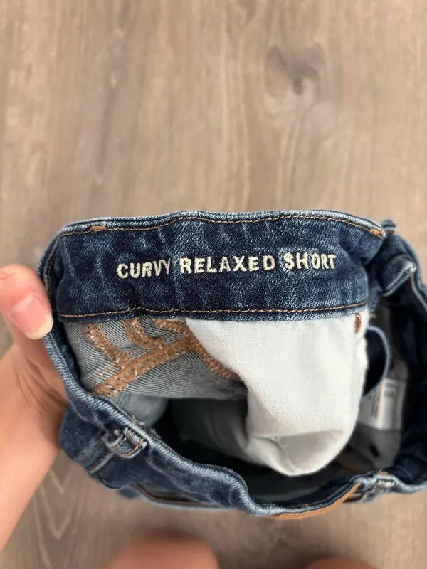 American Eagle Denim Highest Waist '90s Boyfriend Shorts (0) - Image 6
