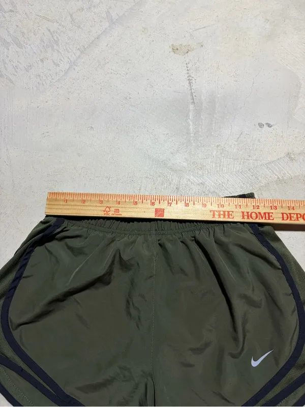 Nike Green Athletic Running Shorts dri-fit small - Image 2