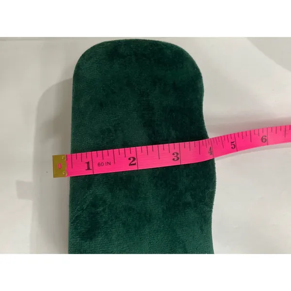 New Gucci Teal Green Velvet Large Case Eyeglasses Sunglasses Case - Image 8