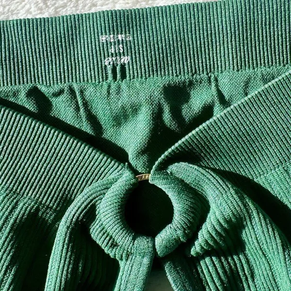 NWT Aerie Green Bralette Crop Top - Size: Small - Image 2