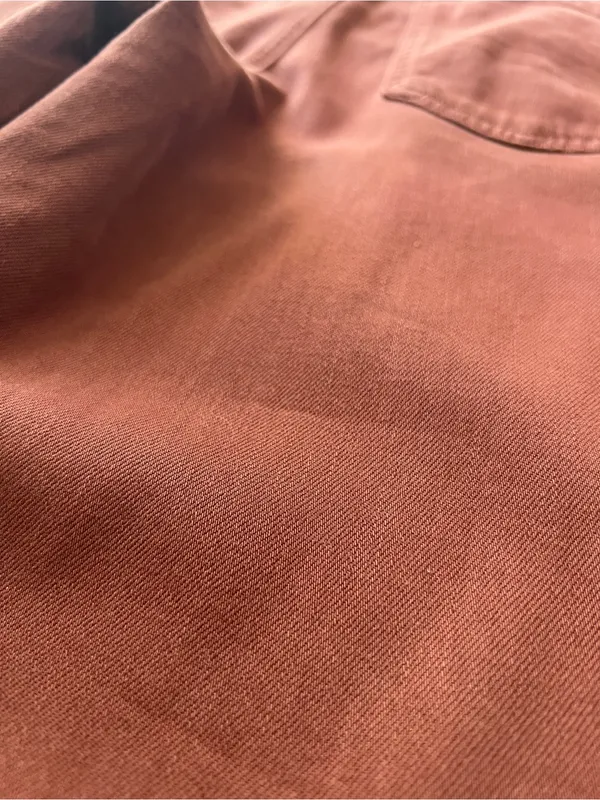 American Eagle Dreamy Drape Stretch Low Rise Ultra Wide Leg Pants 2 Dark Rust - Image 9