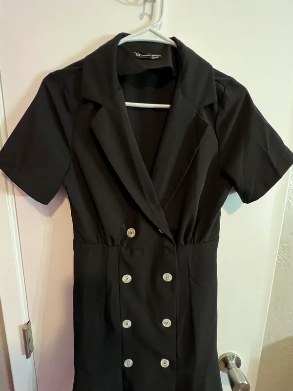 Vest dress Black - Image 4