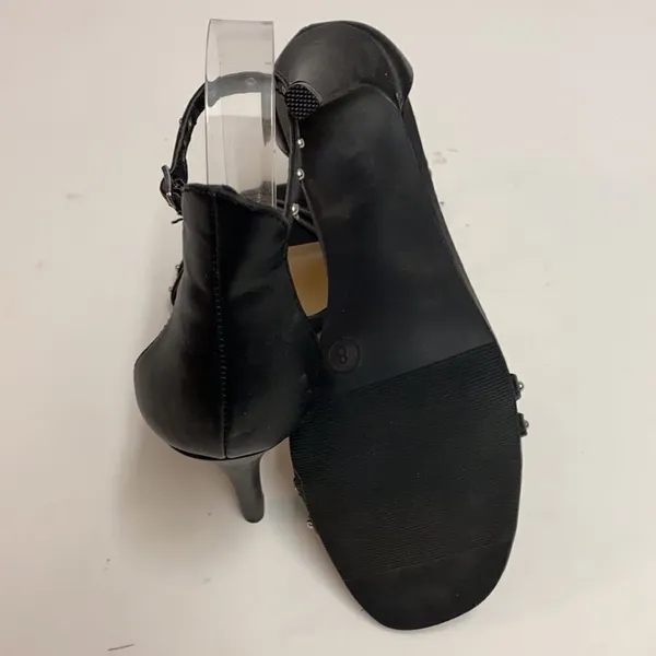 A New Day‎ Studded Square Toe High Heel Strappy 8 A9 - Image 10