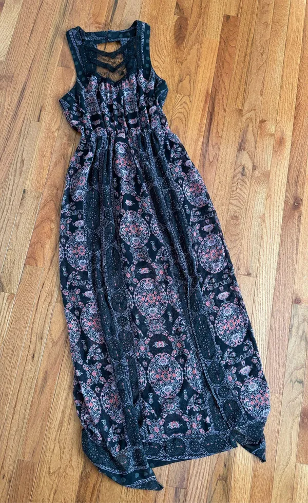 Free People Boho Lace Maxi Dress - Image 4