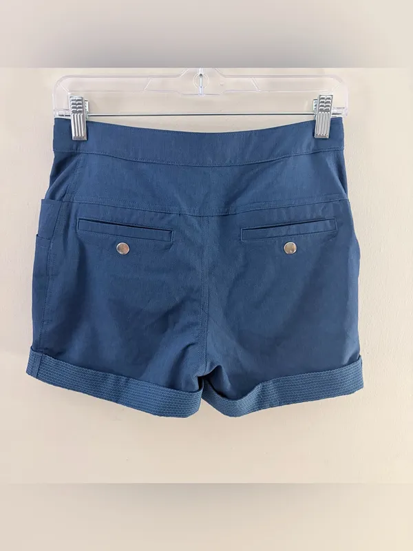 Zyia Active Not Just A Trail Shorts Blue XS - Image 5