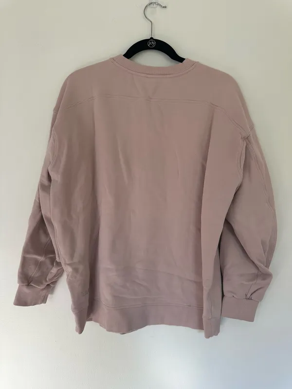 Lululemon Perfectly Oversized Crew Porcelain Pink 6 - Image 2