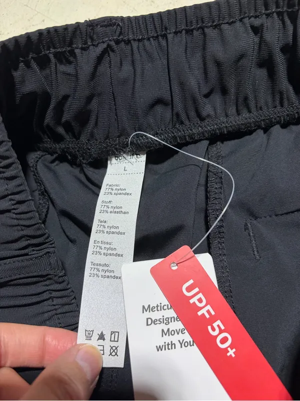 Baleaf NWT Black activewear Pants large UPF50 - Image 4