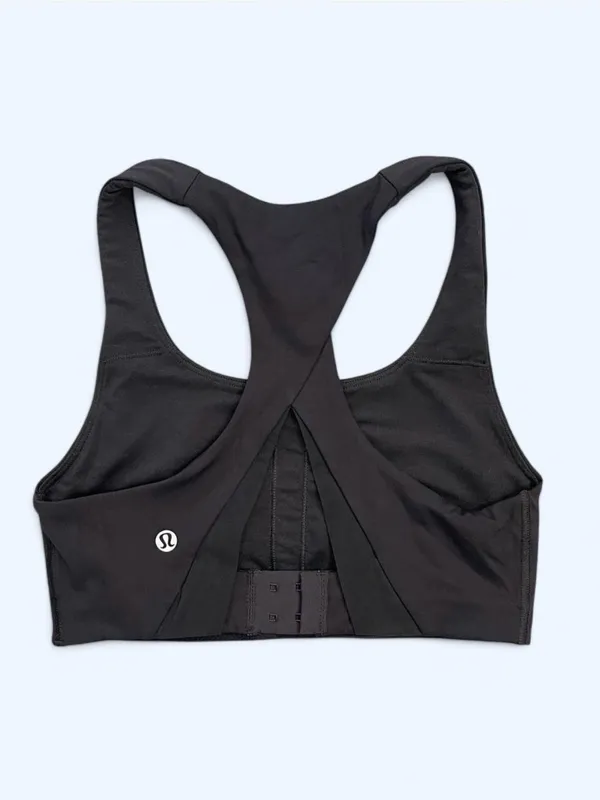 lululemon athletica Invigorate Black Sports Bra activewear yoga Pilates gym 2 - Image 3