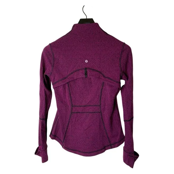 Lululemon Define jacket Teeny Tooth Deep Fuchsia women's size 8 - Image 2