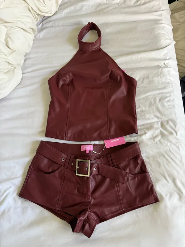 Edikted Alba Faux Leather Set - Image 3