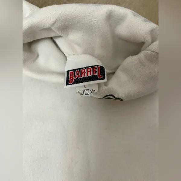 Green Bay Packers Turtle Neck White Size L - Image 3