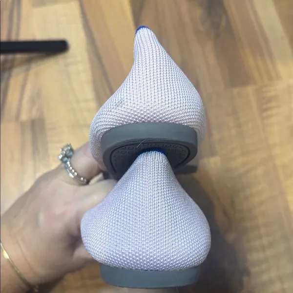 Rothy's Women's Light Pink Pointed Flats Size 8.5 - Image 4