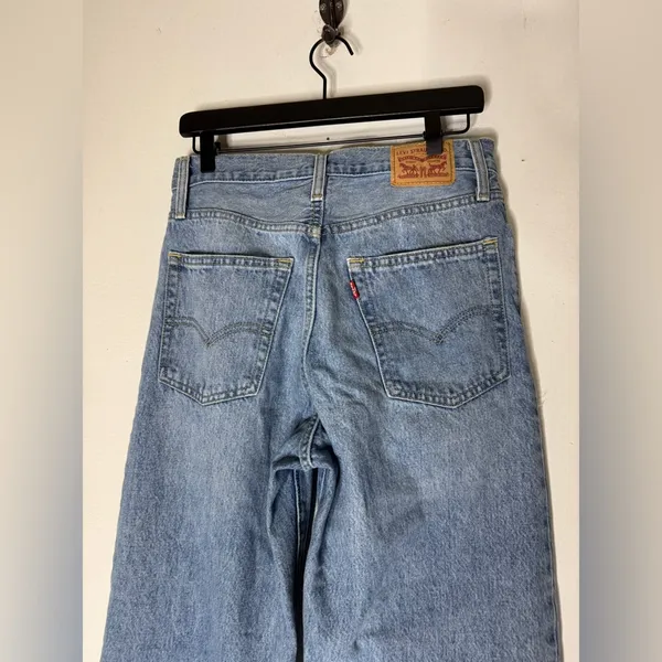 Levi’s 94 Baggy Wide Leg Jeans Size 27‎ X 31 Distressed - Image 8