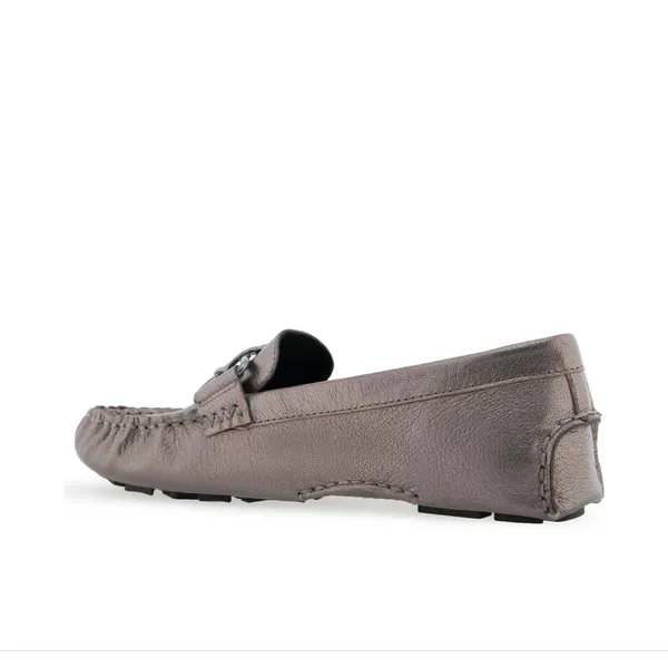 Aeropostale NEW Aerosoles Women's Gaby Casual Loafer Color:Graphite Leather SZ-9 Slip On - Image 7