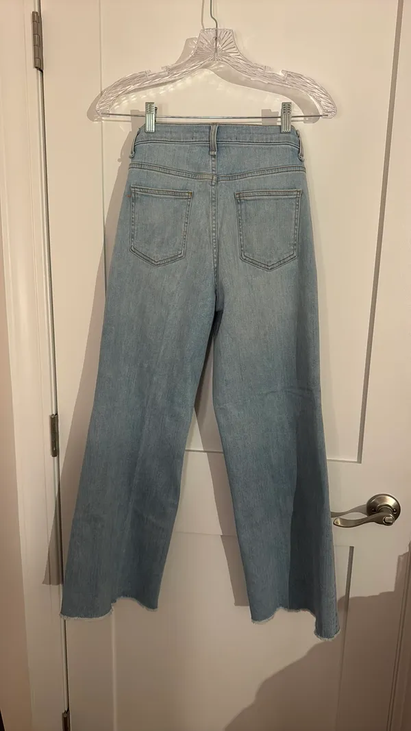 Veronica Beard wide leg jeans - Image 4