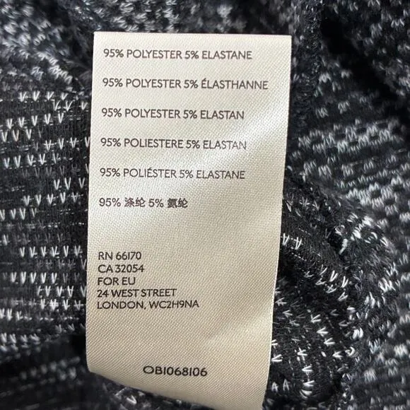 NWT Free People We The Free Night Star Marled Turtleneck Sweater Grey Size M - Image 10