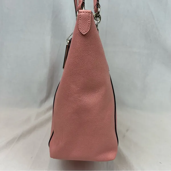 Coach F57526 Ava Tote Crossgrain Leather Bag Blush Pink / Silver - NEW w/ DEFECT - Image 11