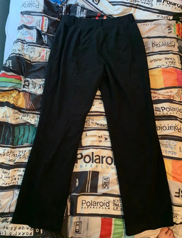 Dalia Vintage Black Pants - Image 4