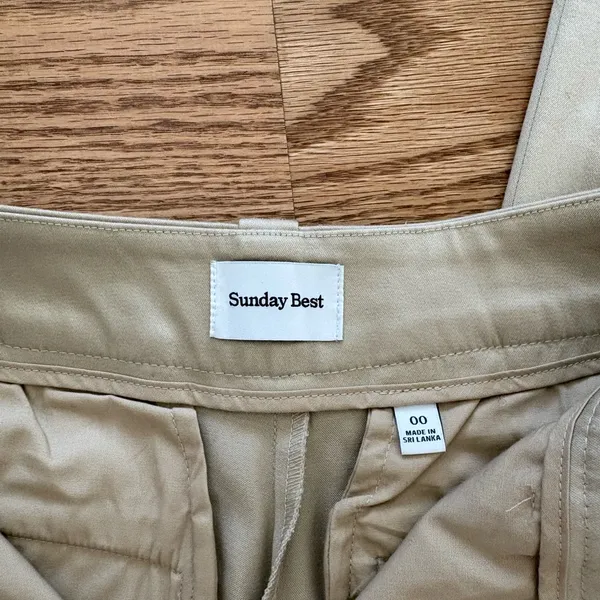 Sunday best khaki pants from Aritzia - Image 4