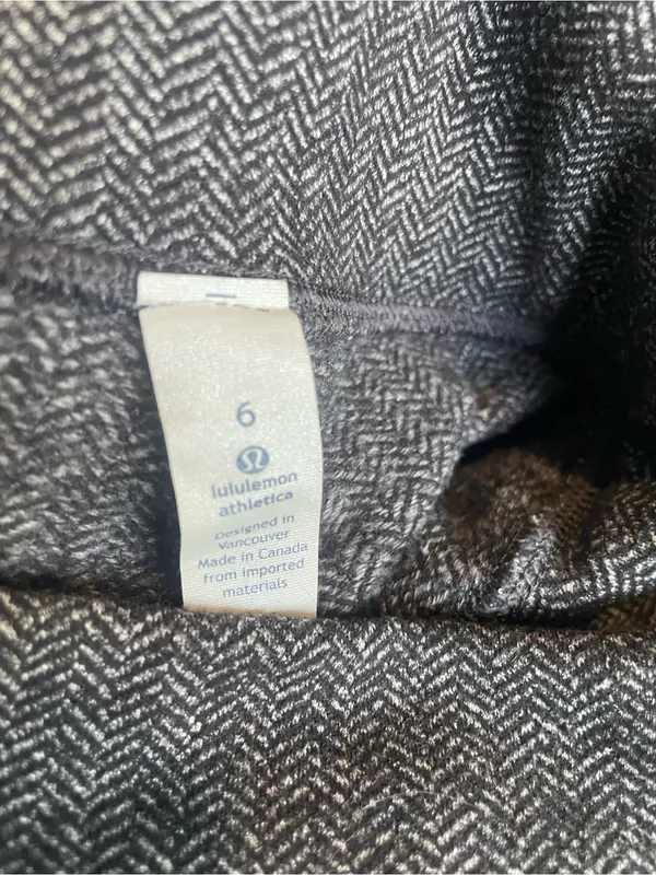 lululemon athletica Heathered Charcoal Gray High-Rise Leggings - Image 3