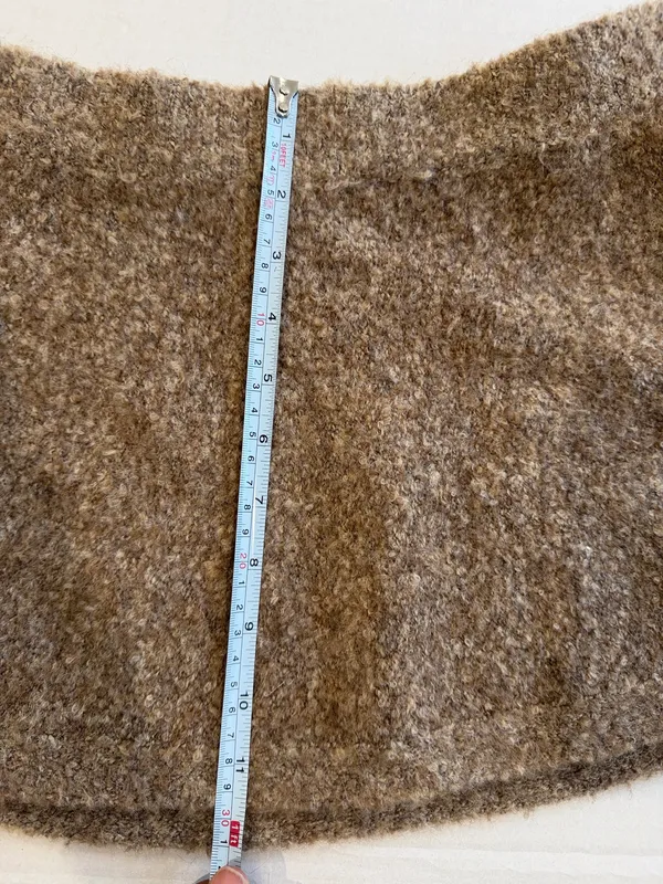 Guizio viv skirt brown size M - Image 6