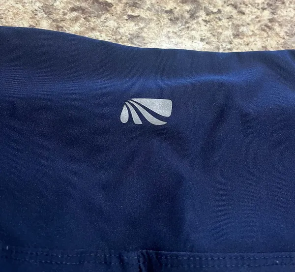 TJ Maxx Navy Blue Mesh Detailing Leggings - Image 6