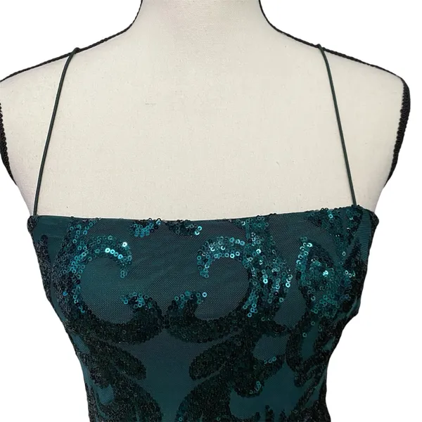 Lovely Day Hello Gorgeous Bodycon Sequin Mini Dress Size Medium NWT - Image 6