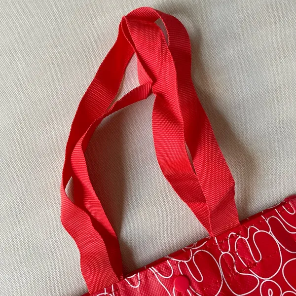Lululemon Shopping Tote Bag Red - Small - Image 3