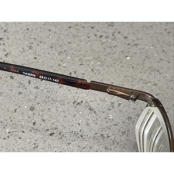 Tommy Hilfiger TH3235 Dkbrn Eyeglasses Frames ONLY Full Rim Dark Brown 49-17-140 - Image 8