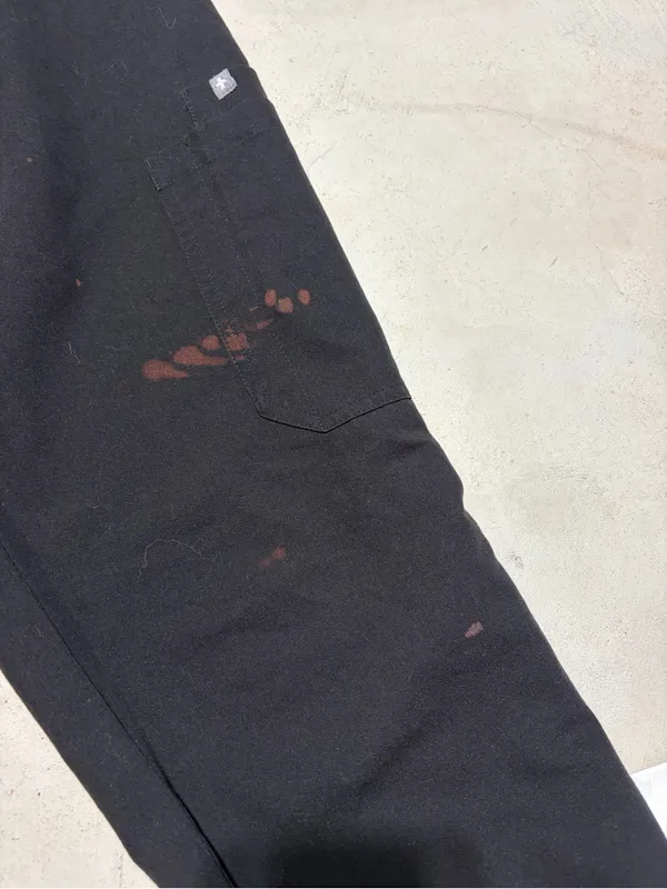Figs Black Drawstring scrub Pants medium - Image 6